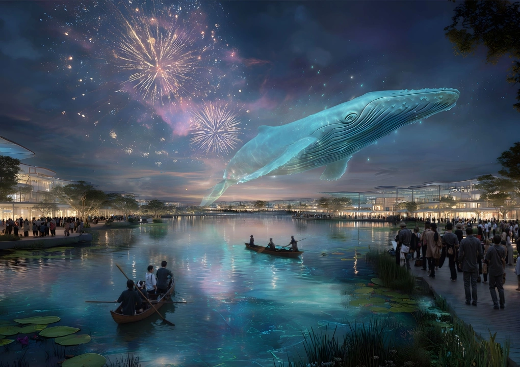 Charmora City áp dụng mô hình "thành phố bọt biển - sponge city". 