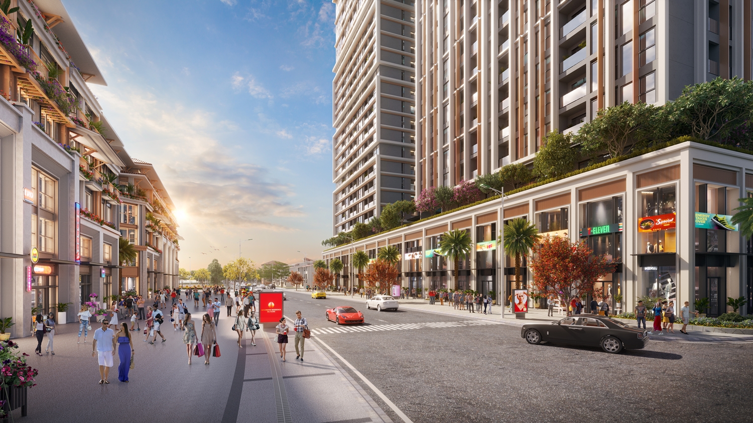 Sức sống thương mại sôi động của The RiO