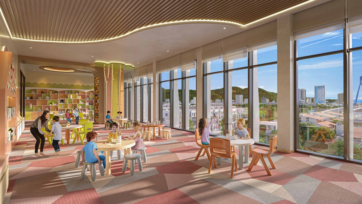 Hệ tiện ích nội khu cao cấp, bố trí khoa học