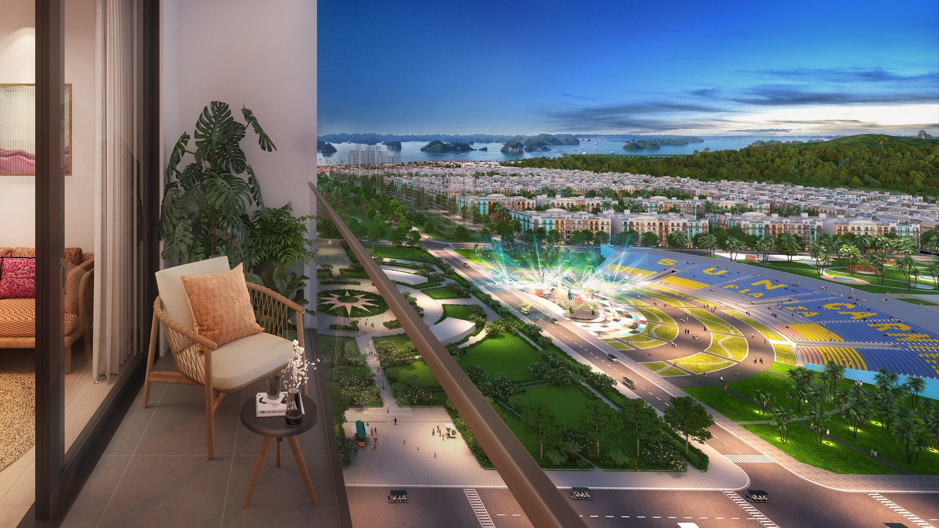 Căn hộ Sun Centro Town tầm nhìn nội khu được thị trường hấp thụ tốt nhờ mức giá “mềm”