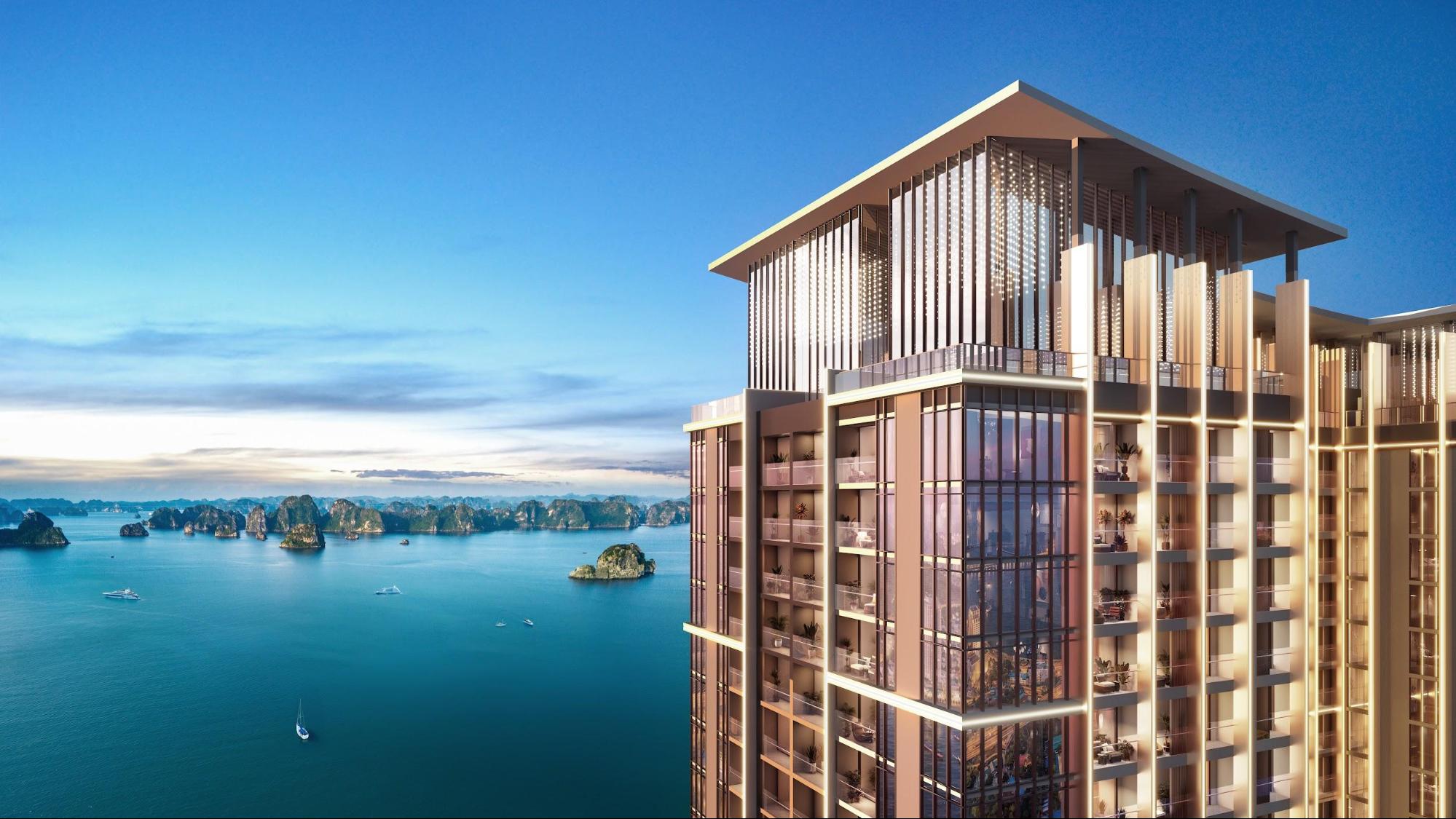 Nhà hàng cao cấp trên tầng mái là một trong những tiện ích nâng tầm trải nghiệm cho cư dân và du khách