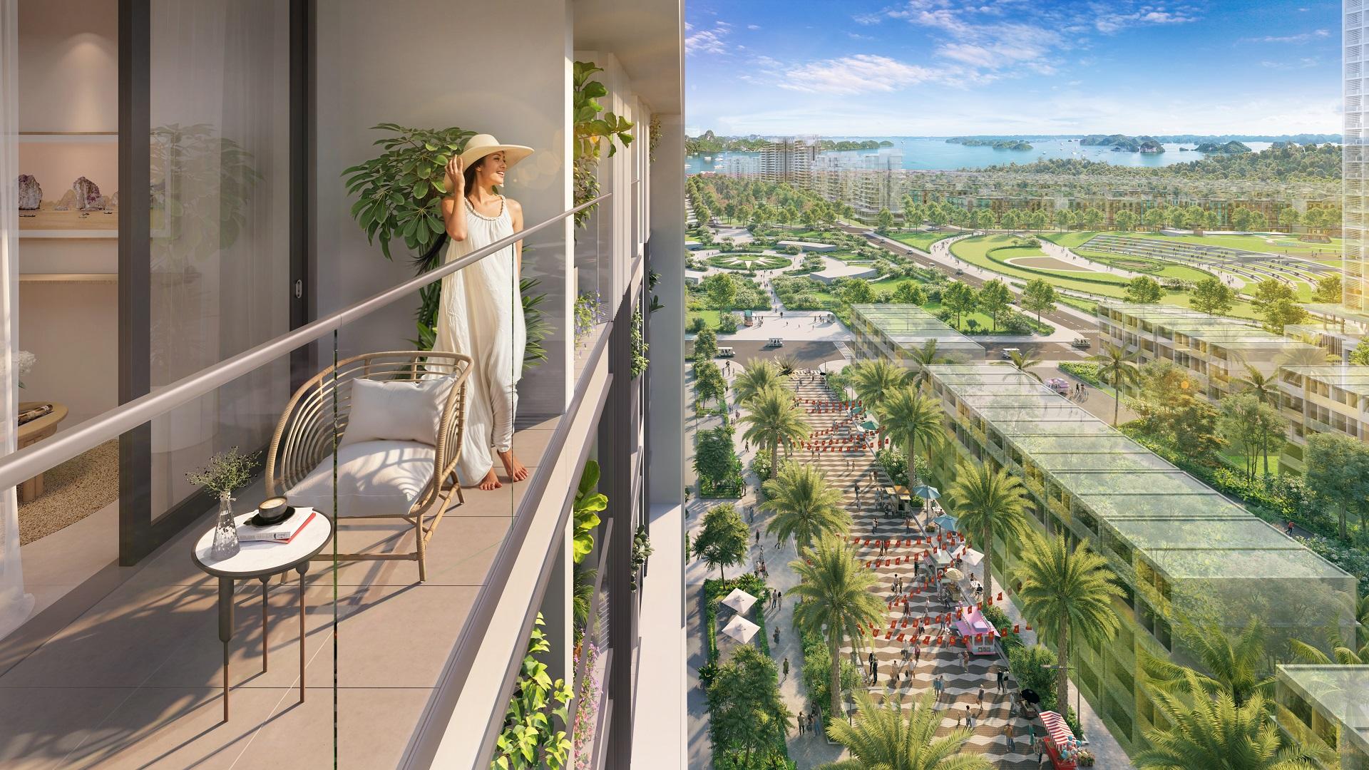 Căn hộ Sun Centro Town tầm nhìn nội khu được thị trường hấp thụ tốt nhờ mức giá “mềm”