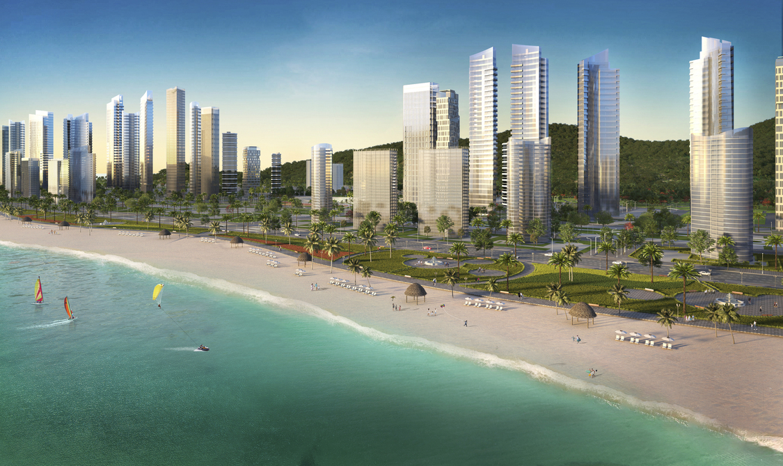 Một góc phối cảnh Sun Elite City, quần thể đô thị nghỉ dưỡng đẳng cấp bên vịnh di sản Hạ Long