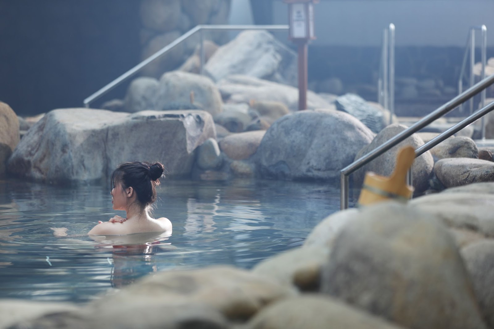 Nguồn khoáng ở Yoko Onsen Quang Hanh có hàm lượng brom cao hàng đầu thế giới 