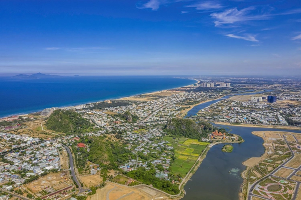 Một góc Đà Nẵng nhìn từ trên cao